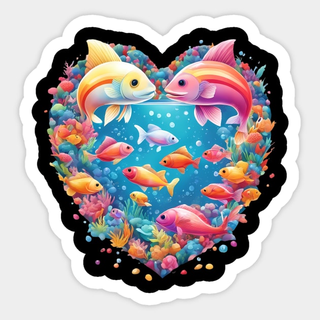 Fishing Lover Sticker by animegirlnft